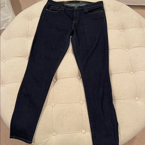 J. Crew Denim - Jcrew women’s dark blue toothpick jeans